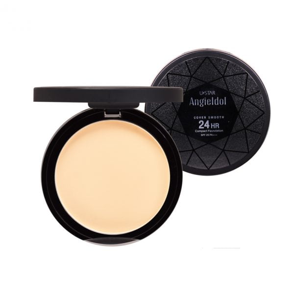 Ustar Angie Idol COVER SMOOTH 24HR COMPACT FOUNDATION SPF 25 PA++
